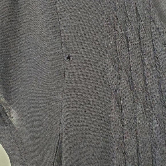 Soft Joie Scoop Neck Button Down Blouse Black Sz S - Picture 4 of 8